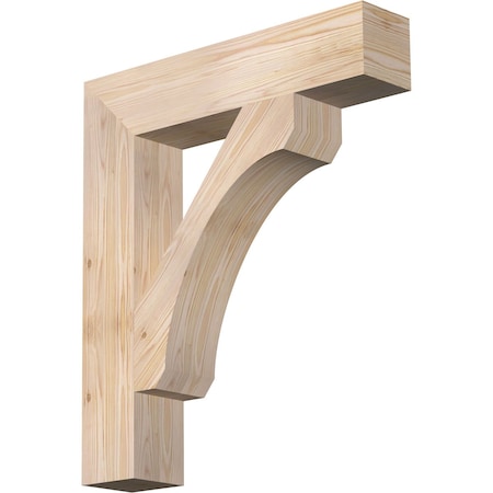 Ekena Millwork Legacy Block Smooth Bracket, Douglas Fir, 5 1/2"W x 28"D x 32"H BKT06X28X32LEC05SDF